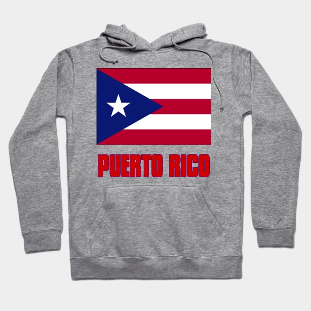 The Pride of Puerto Rico - Puerto Rican Flag and Language Hoodie by Naves